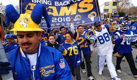 rams fanatics|los angeles rams fans.